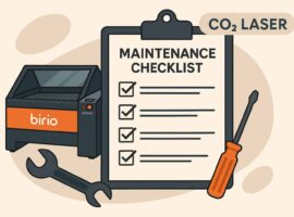Assistenza e manutenzione macchine laser Birio: checklist di settembre