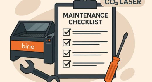Assistenza e manutenzione macchine laser Birio: checklist di settembre